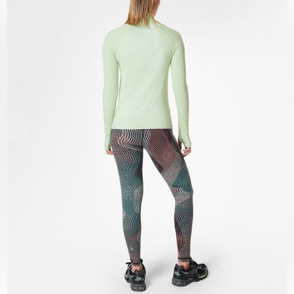 Sweaty Betty Athlete Seamless Half Zip Long Sleeve Athletic Top - Picture 4 of 16